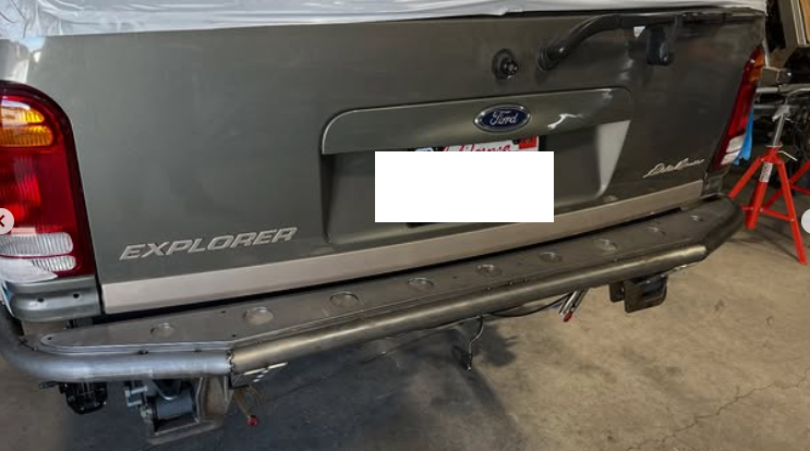 GEN 2 EXPLORER REAR BUMPER