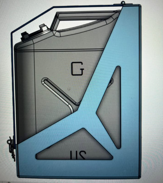 3 Jerry Can Mount image 2