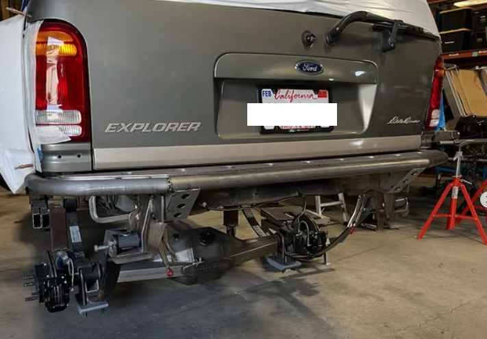 GEN 2 EXPLORER REAR BUMPER