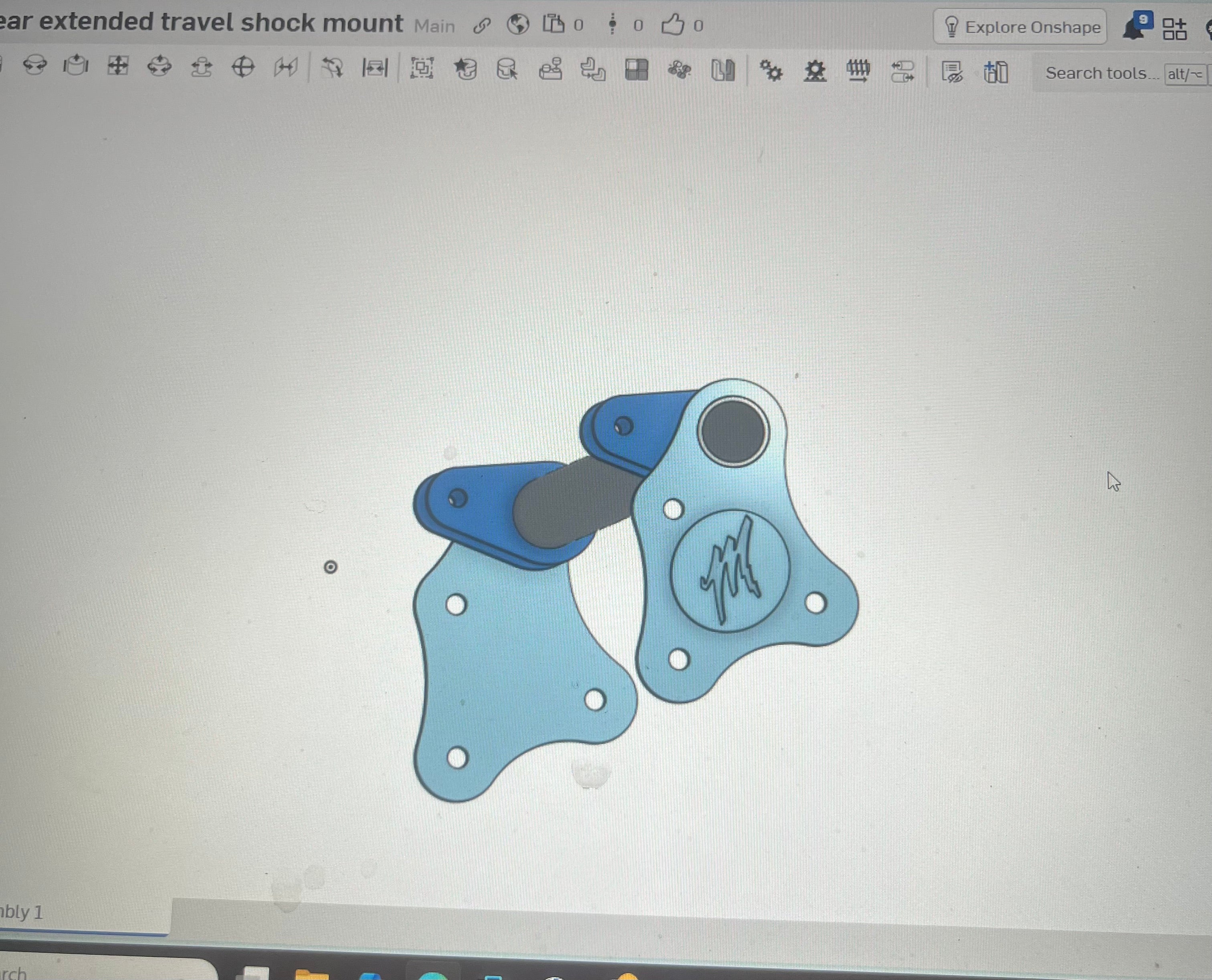 1980-1996 F250/F350 Long Travel Upper Coilover Conversion Mount