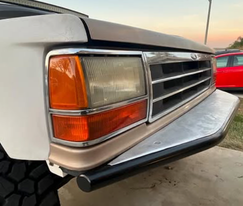 FORD GEN 1 EXPLORER FRONT BUMPER WITH POLISHED SKID PLATE image 2